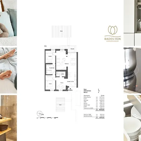 Bades Huk Haus 4 14 - Eg *